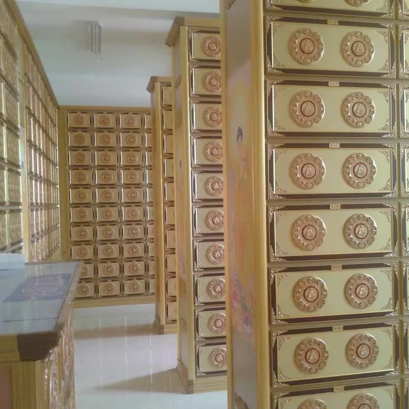 Rak penyimpanan abu dual-point